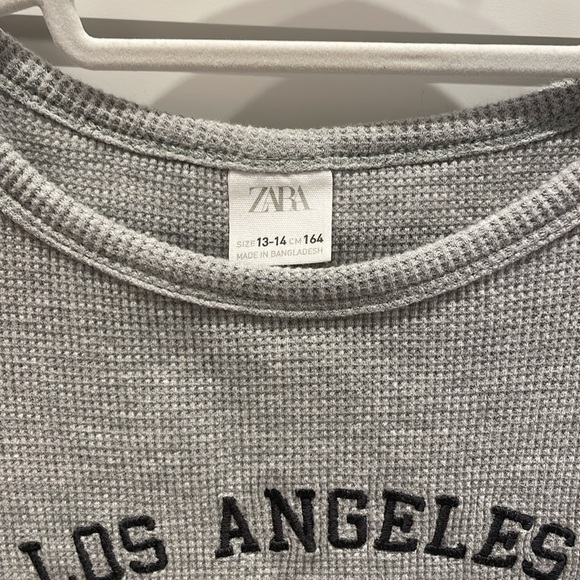 Light grey Zara tank top size:13-14 kids - Picture 4 of 4